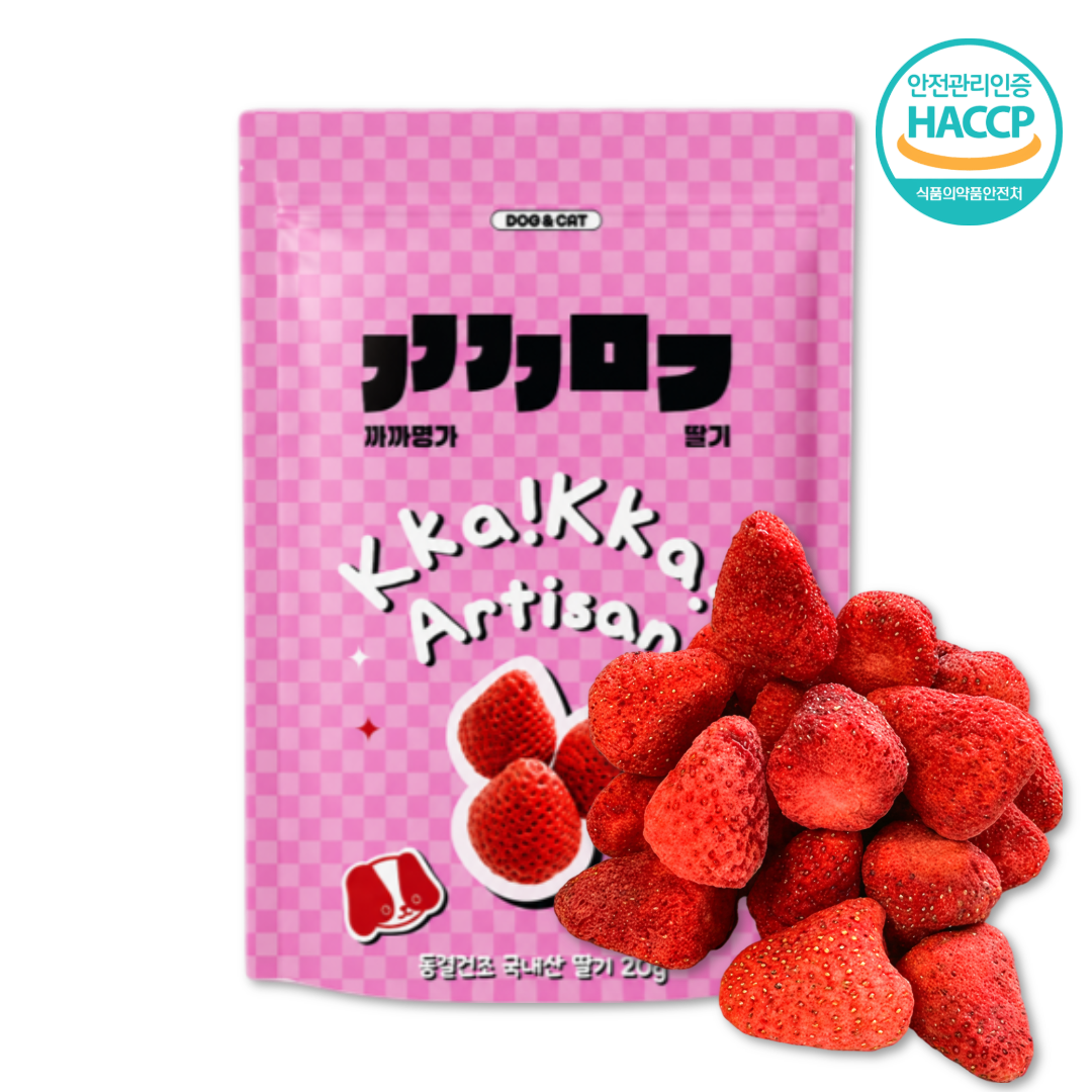 까까명가 딸기 20g