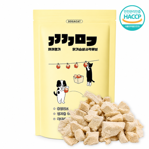 까까명가 닭가슴살 사각큐브 230g